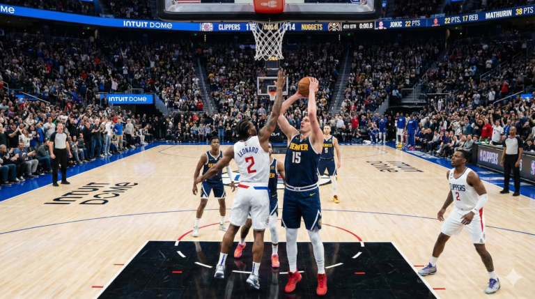 Clippers vs Denver Nuggets Match Player Stats