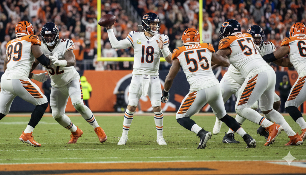 Chicago Bears vs Bengals Match Player Stats