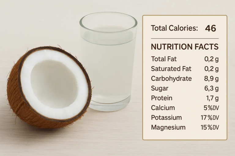 Coconut Drink Calories Revealed