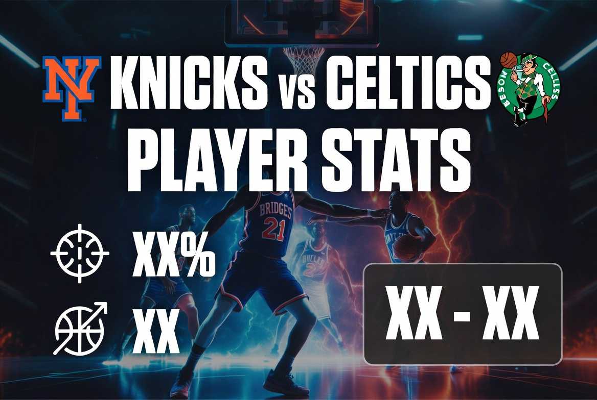 Knicks vs Boston Celtics Match Player Stats