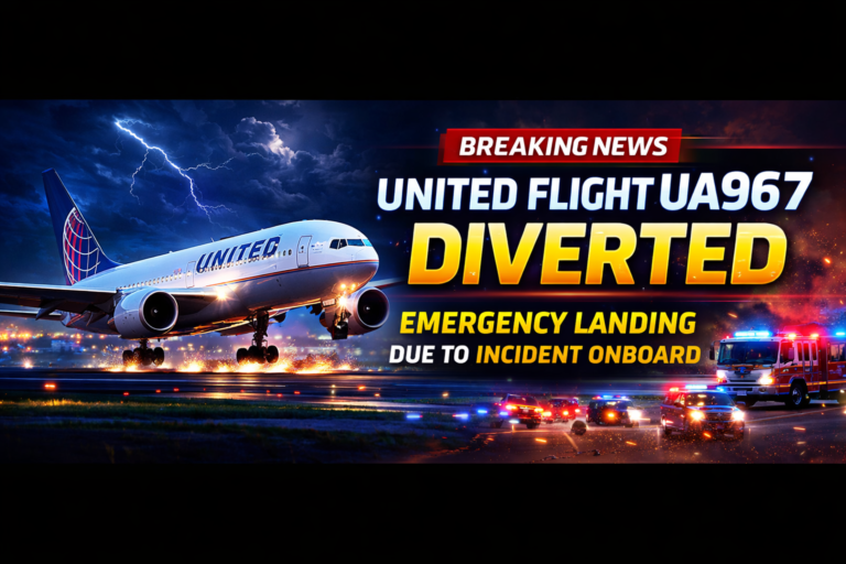 United Flight UA967 Diverted