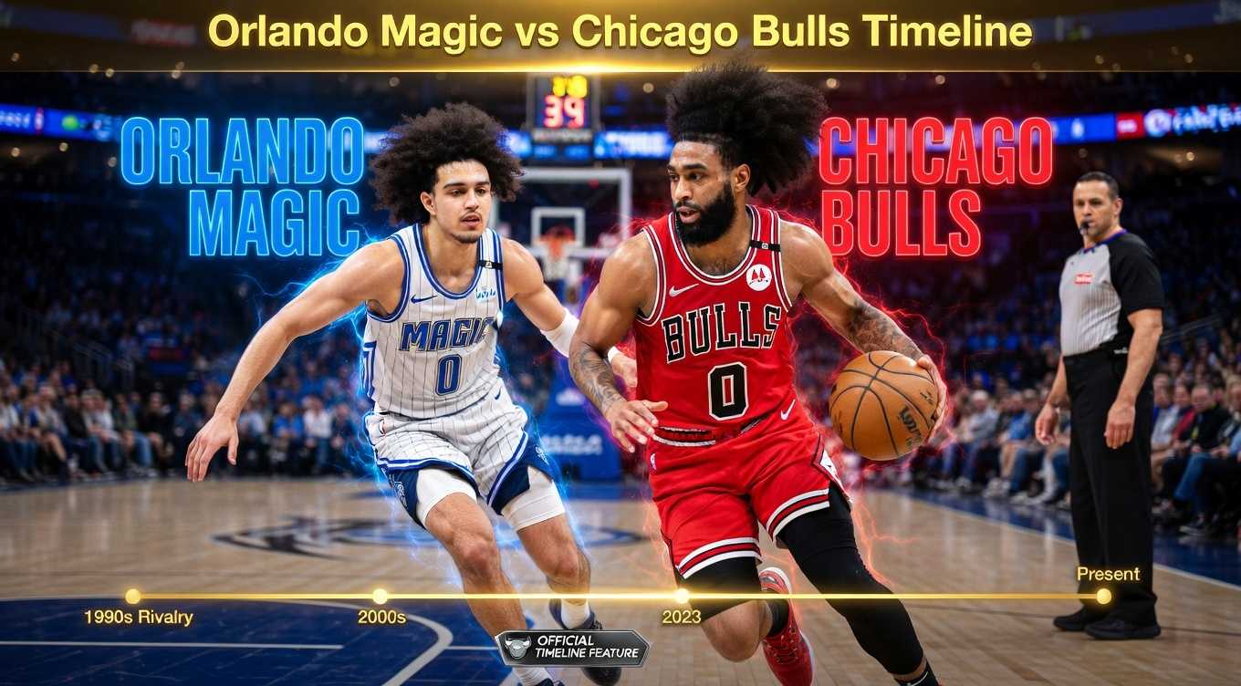 Orlando Magic vs Chicago Bulls Timeline