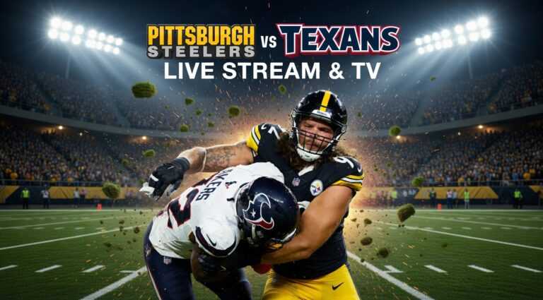 Where to Watch Pittsburgh Steelers vs Texans