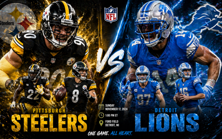 Steelers vs Lions