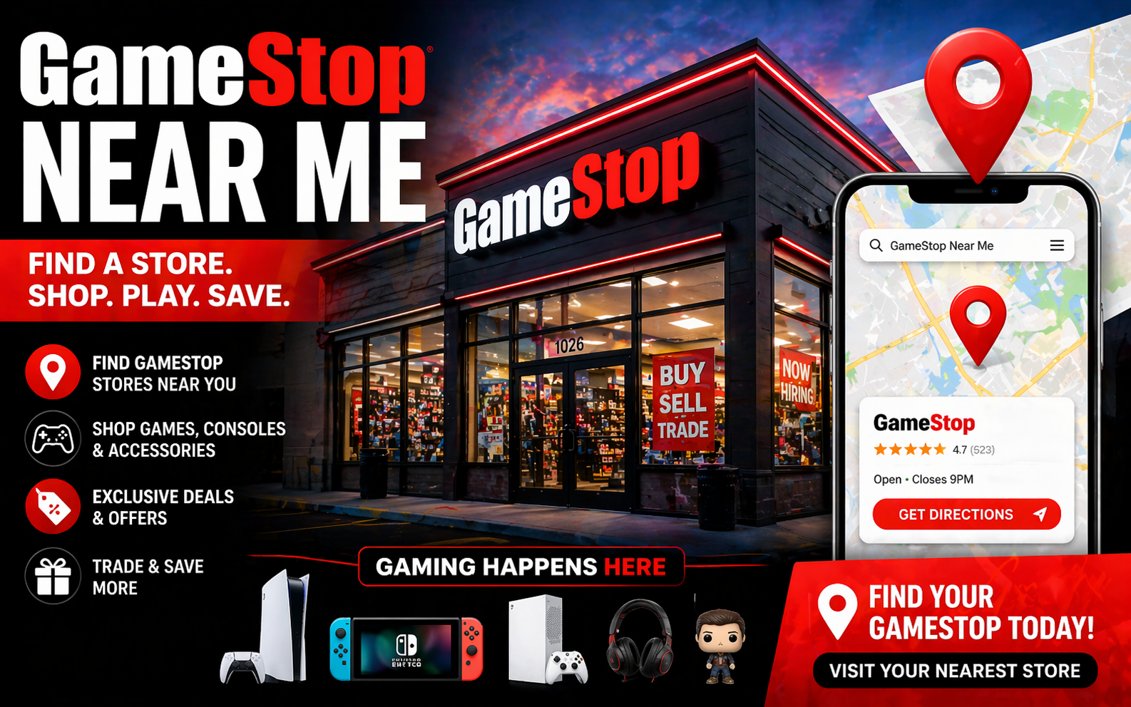 Gamestop Near Me