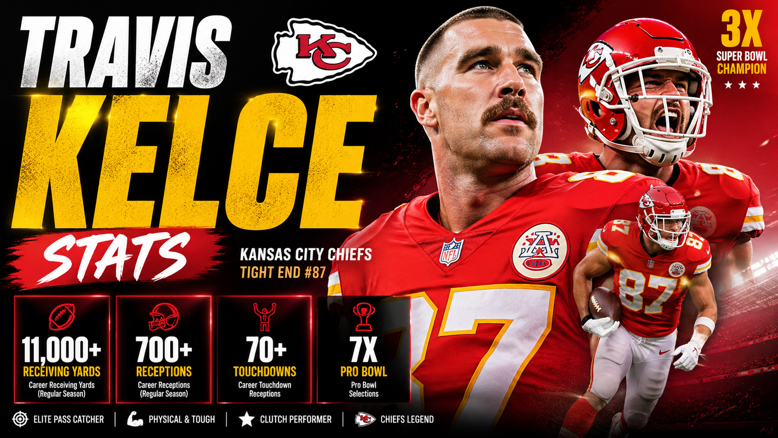 Travis Kelce Stats