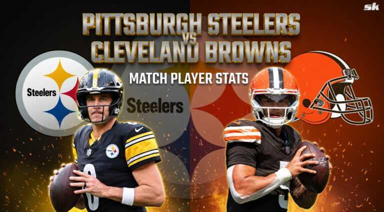 Pittsburgh Steelers vs Cleveland Browns Match Player Stats