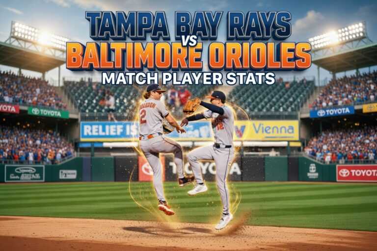 Tampa Bay Rays vs Baltimore Orioles Match Player Stats