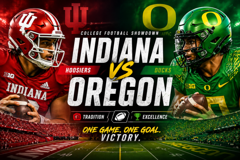 Indiana vs Oregon Football
