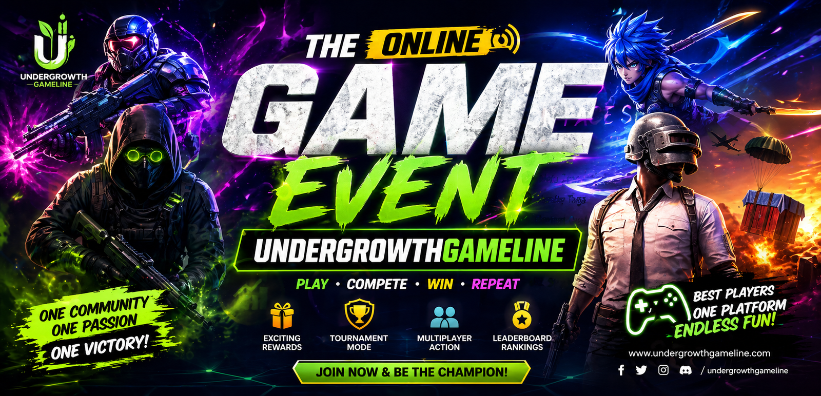 The Online Game Event Undergrowthgameline