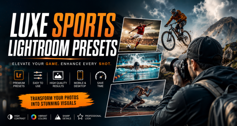 Luxe Sports Lightroom Presets