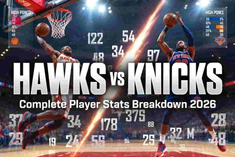 Hawks vs Knicks match player stats