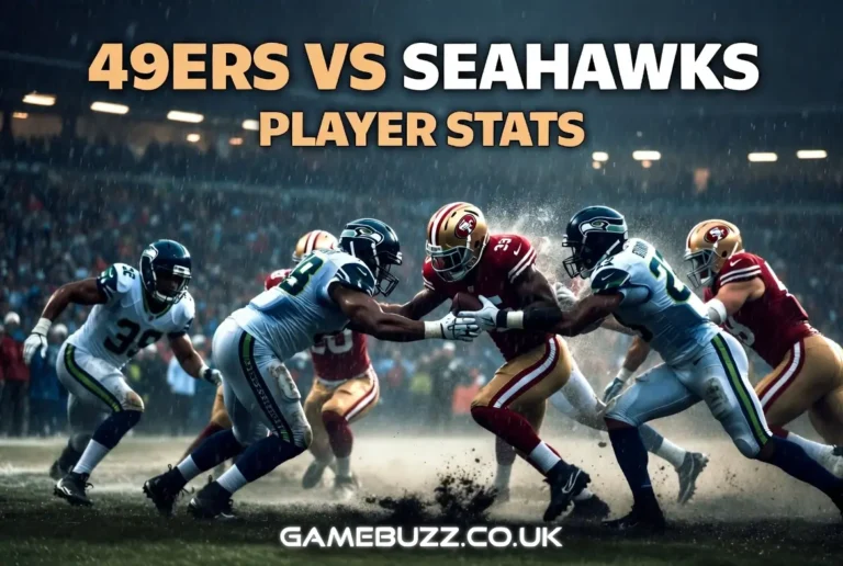 49ers vs seahawks match player stats