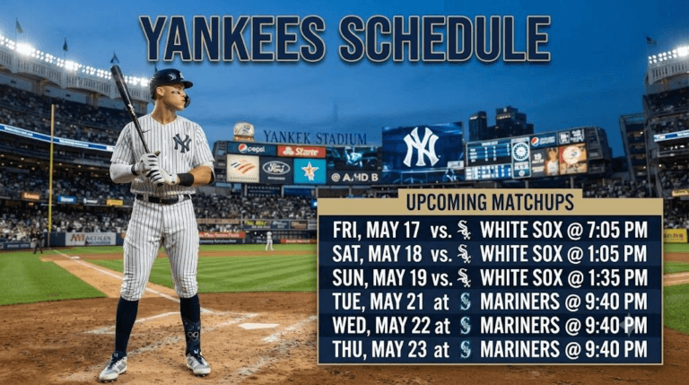 Yankees Schedule