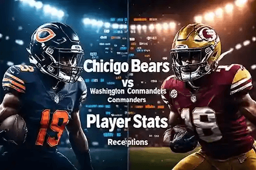 Chicago Bears vs Washington Commanders Match Player Stats