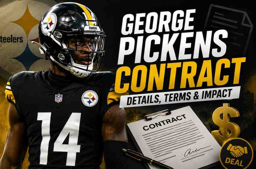 George Pickens Contract