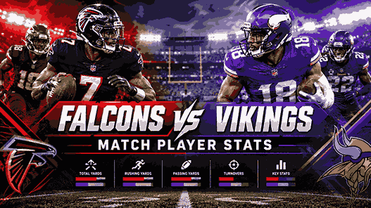 Atlanta Falcons vs Minnesota Vikings match player stats