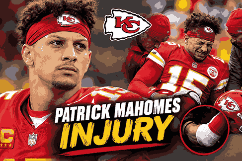 Patrick Mahomes Injury – Kansas City Chiefs quarterback during an injury situation